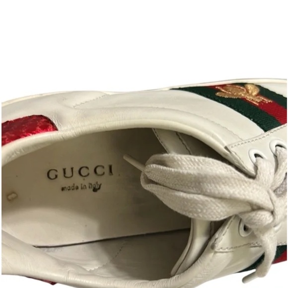 Gucci Ace Bee Sneakers Size 37 - Picture 9 of 12